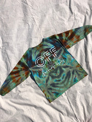 Youth Tie Dye Top #4 (size S)