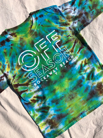 Youth Tie Dye Top #16 (size S)