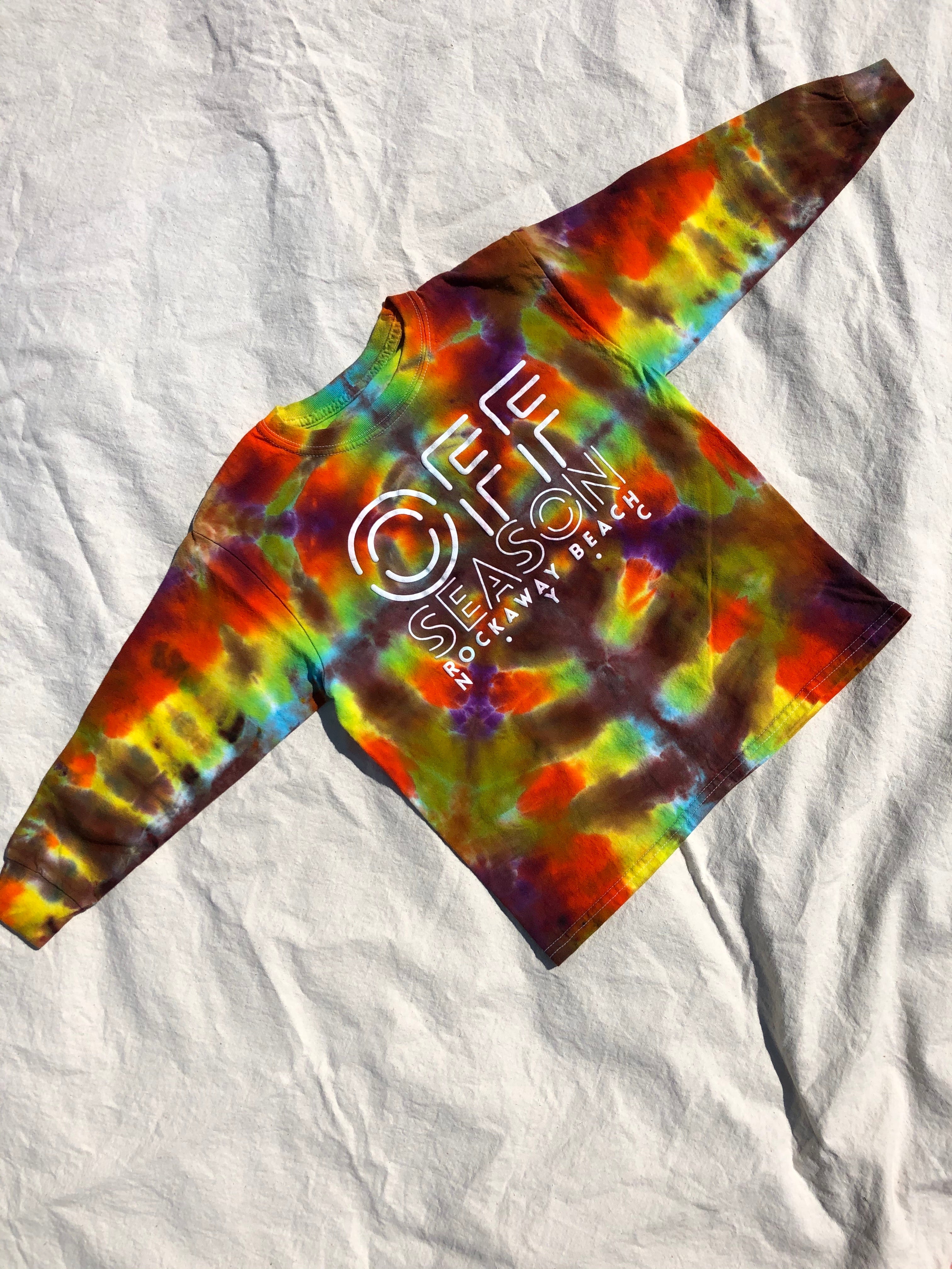 Youth Tie Dye Top #2 (size S)