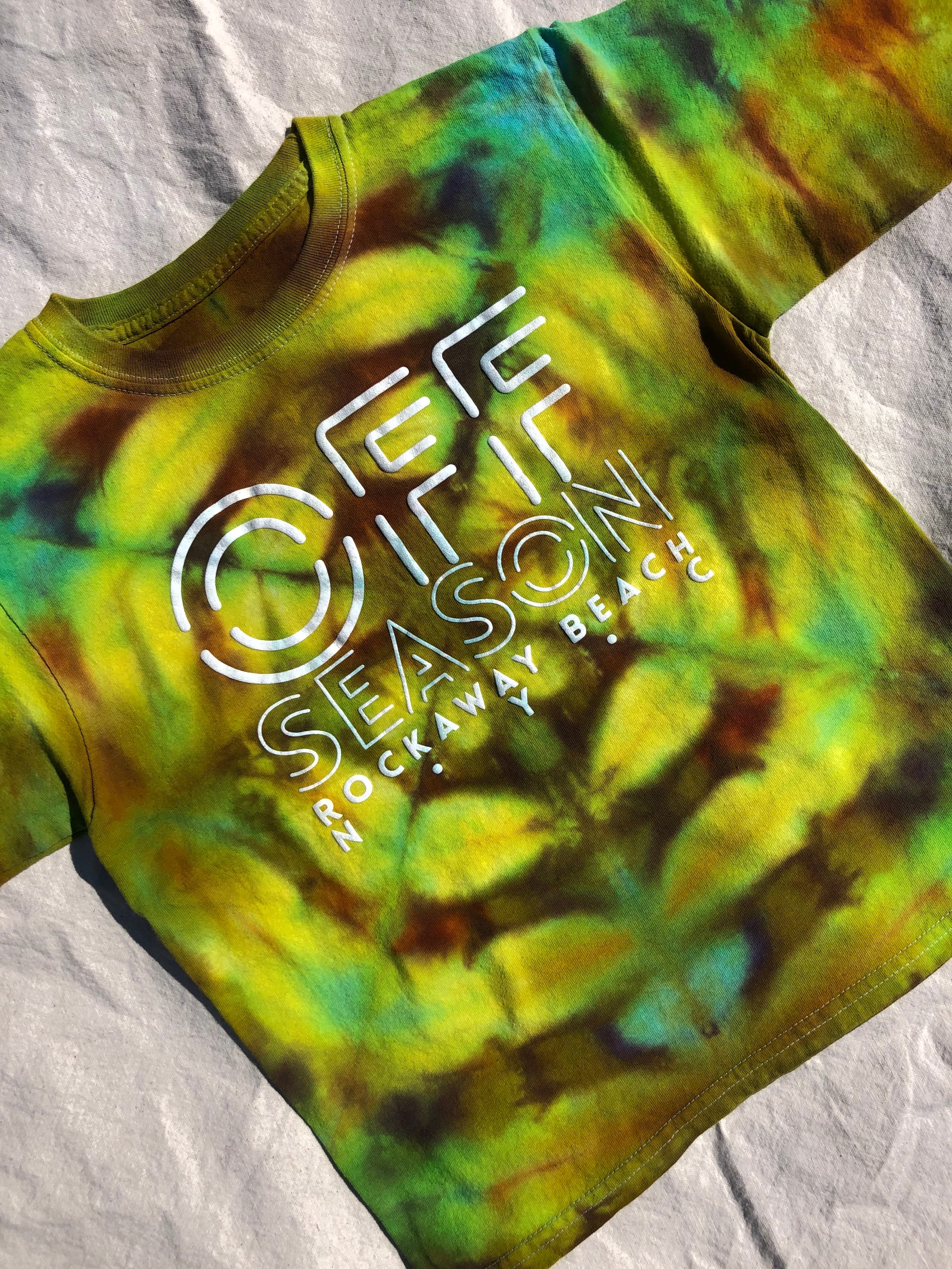 Youth Tie Dye Top #6 (size S)