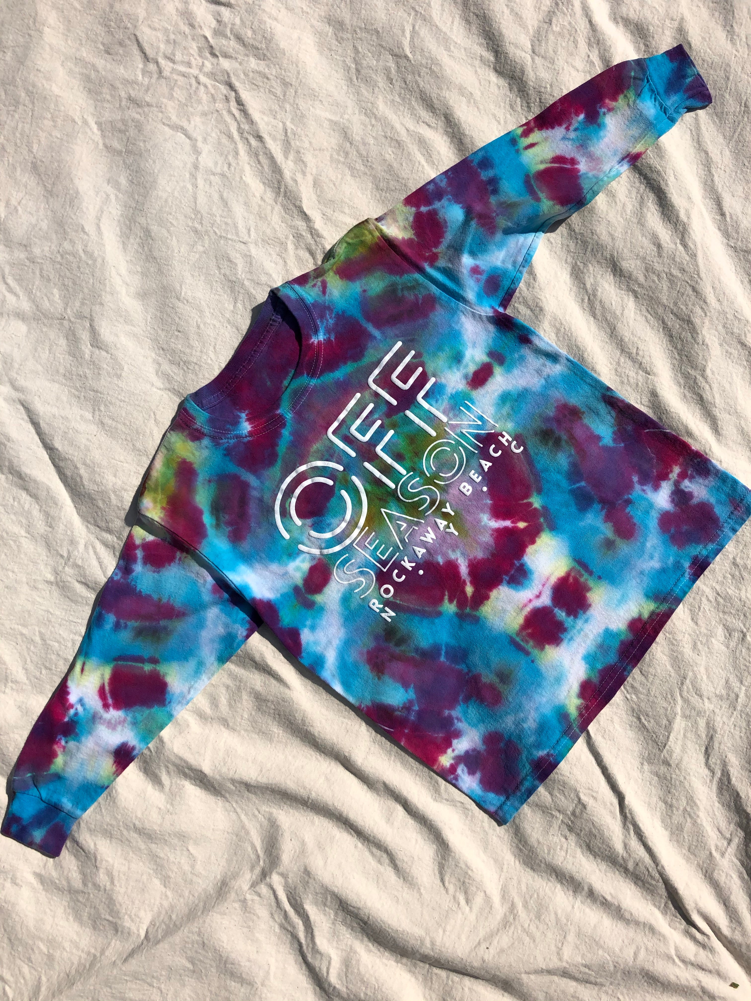 Youth Tie Dye Top #13 (size S)